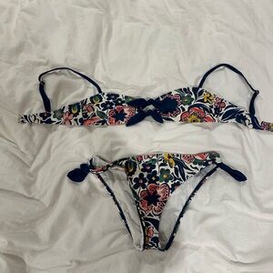 Roller Rabbit bikini top and bottom